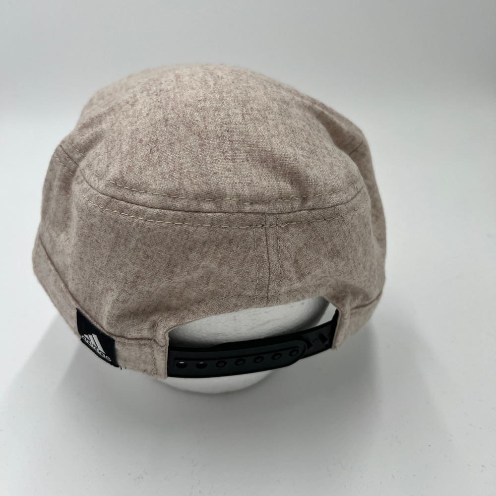 Adidas Philadelphia Flyers NHL Womens Cadet Military Hat Oatmeal Wool‎ Blend - Picture 3 of 7